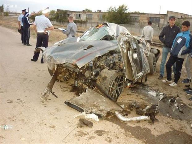 کشته شدن راننده نیسان GT-R حین درگ